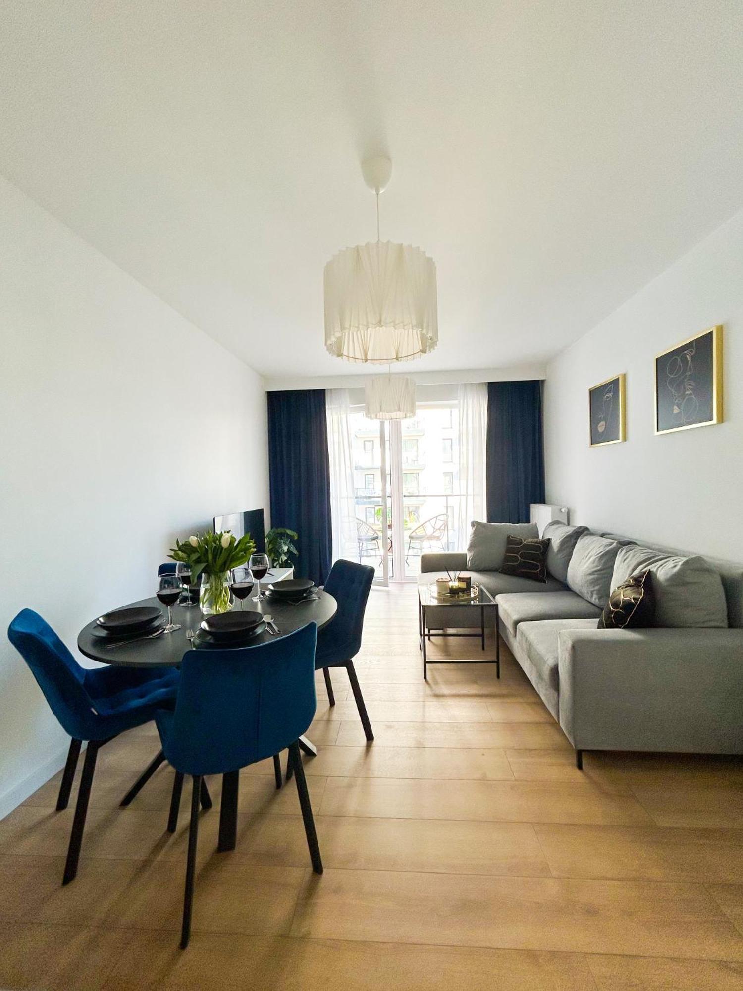 Lumina Stylish 3-Room Apart With Balcony Lodz  Exterior photo