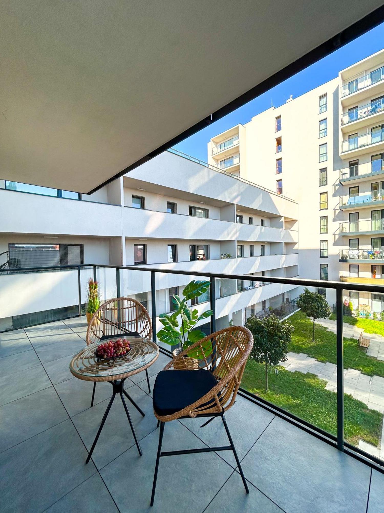 Lumina Stylish 3-Room Apart With Balcony Lodz  Exterior photo