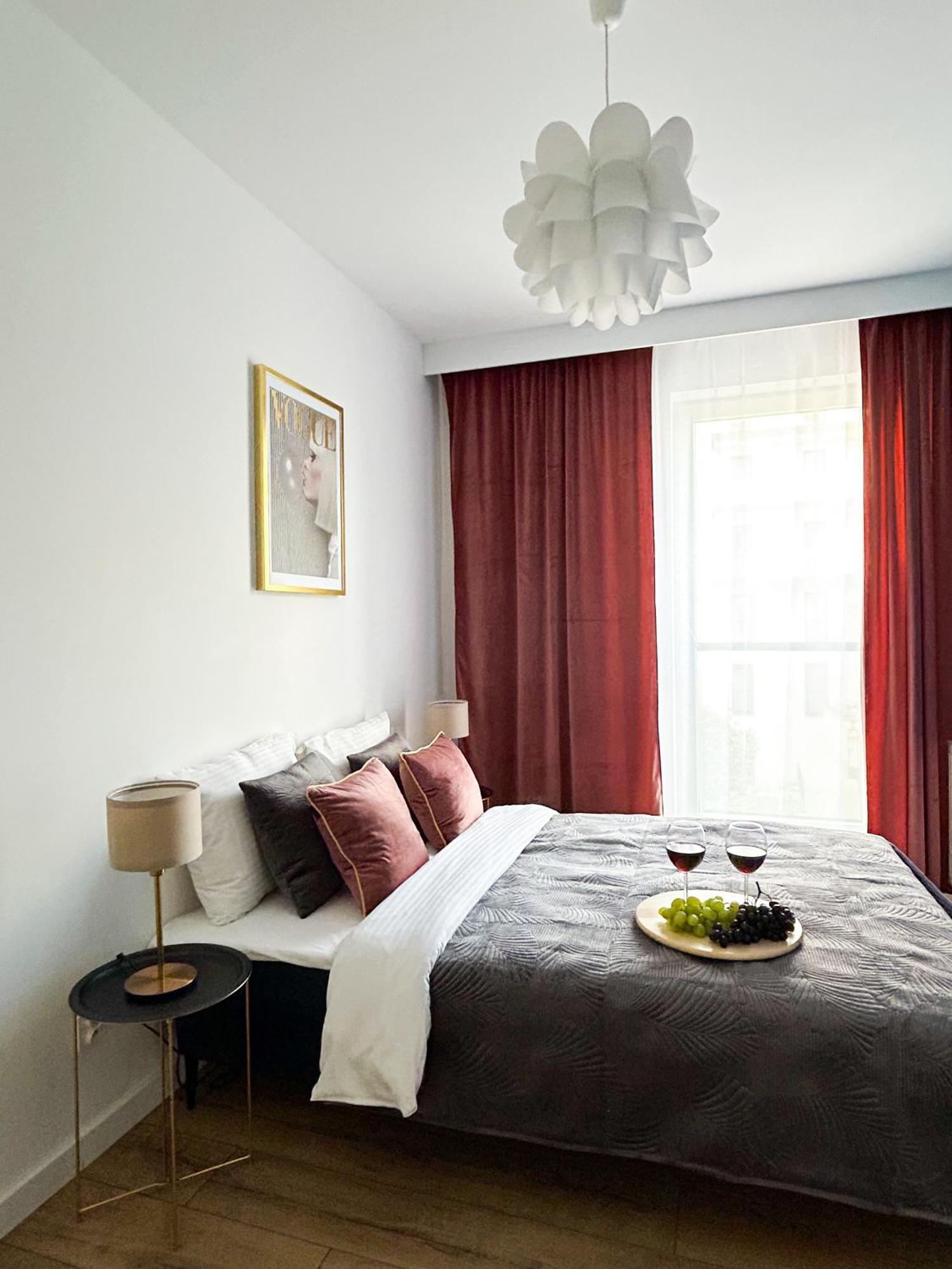 Lumina Stylish 3-Room Apart With Balcony Lodz  Exterior photo